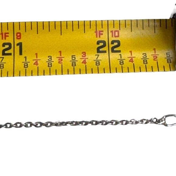 VTG Sterling Silver Pendant Necklace Coral Red Silver Mayan Calendar 22" Chain - Picture 4 of 8